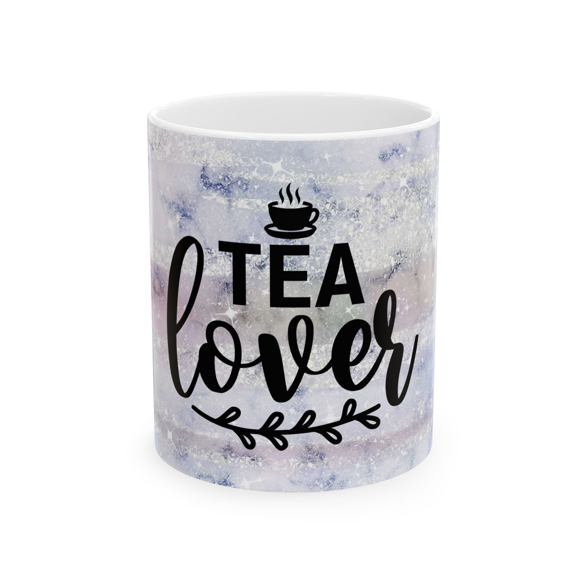 Tea Lover Ceramic Mug, Coffee Cup, Gift for Tea Enthusiasts, Birthday Present, Cute Kitchen Decor, Tea Party Accessory