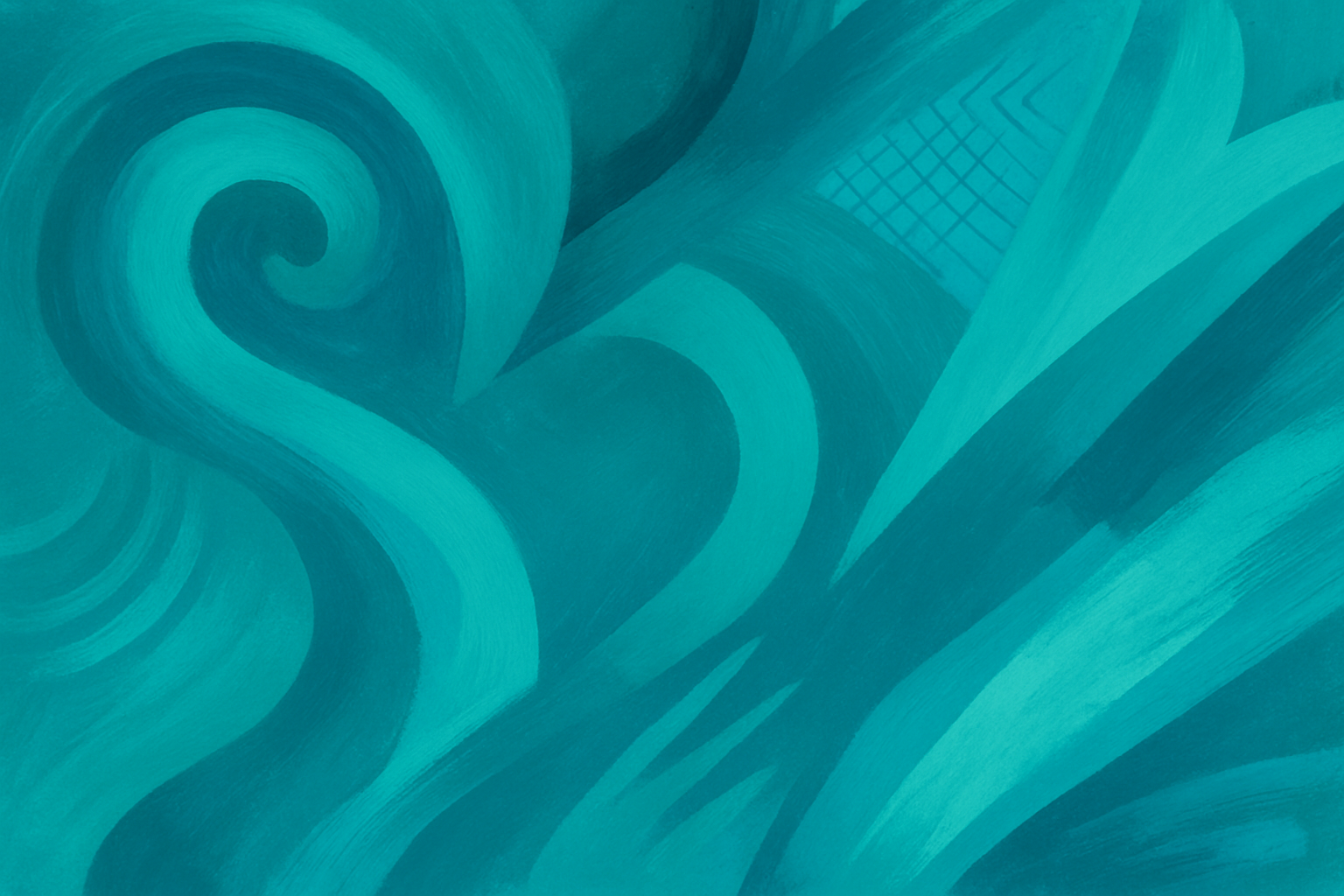 teal abstract