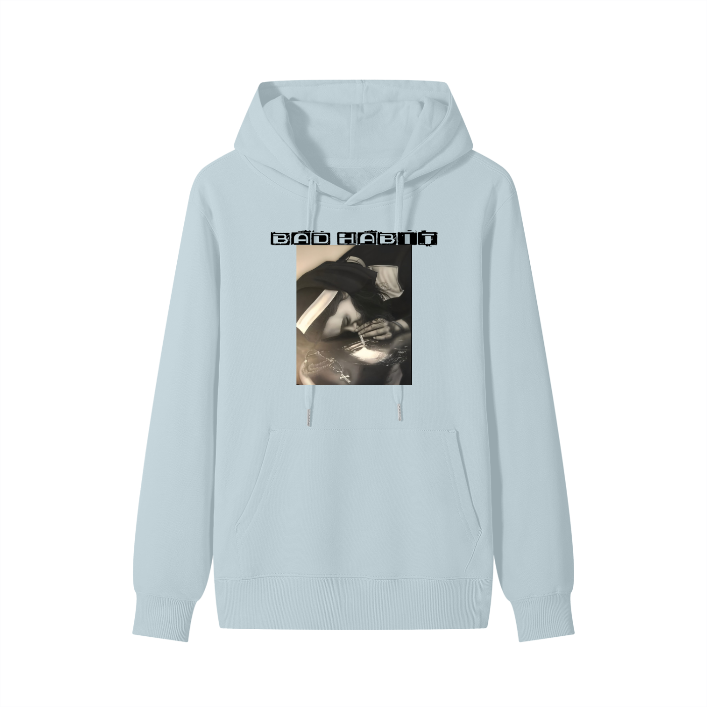 Bad Habit Classic Unisex Cotton Hoodie