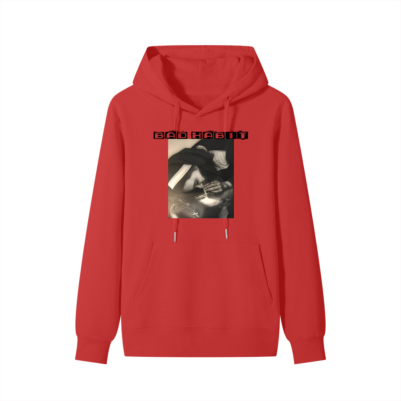 Bad Habit Classic Unisex Cotton Hoodie