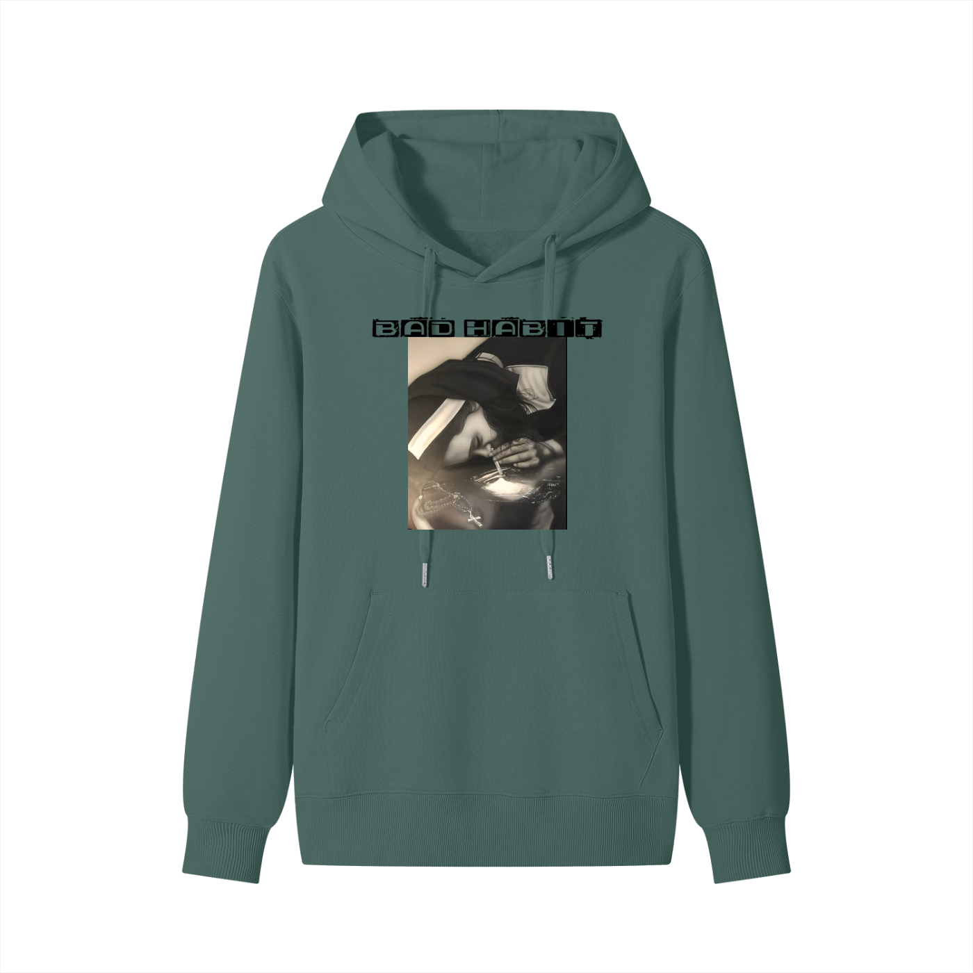Bad Habit Classic Unisex Cotton Hoodie