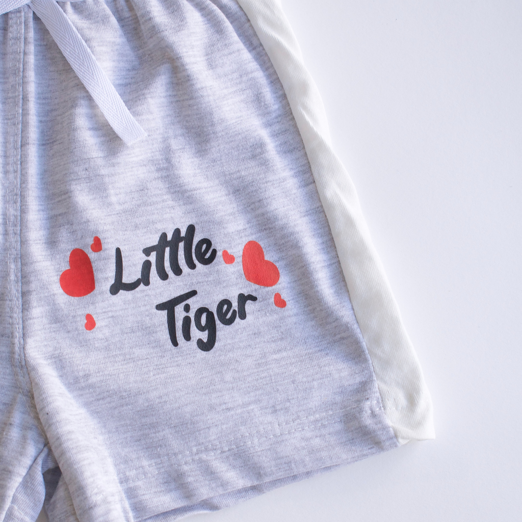 Little Tigress Baby Short Set-3