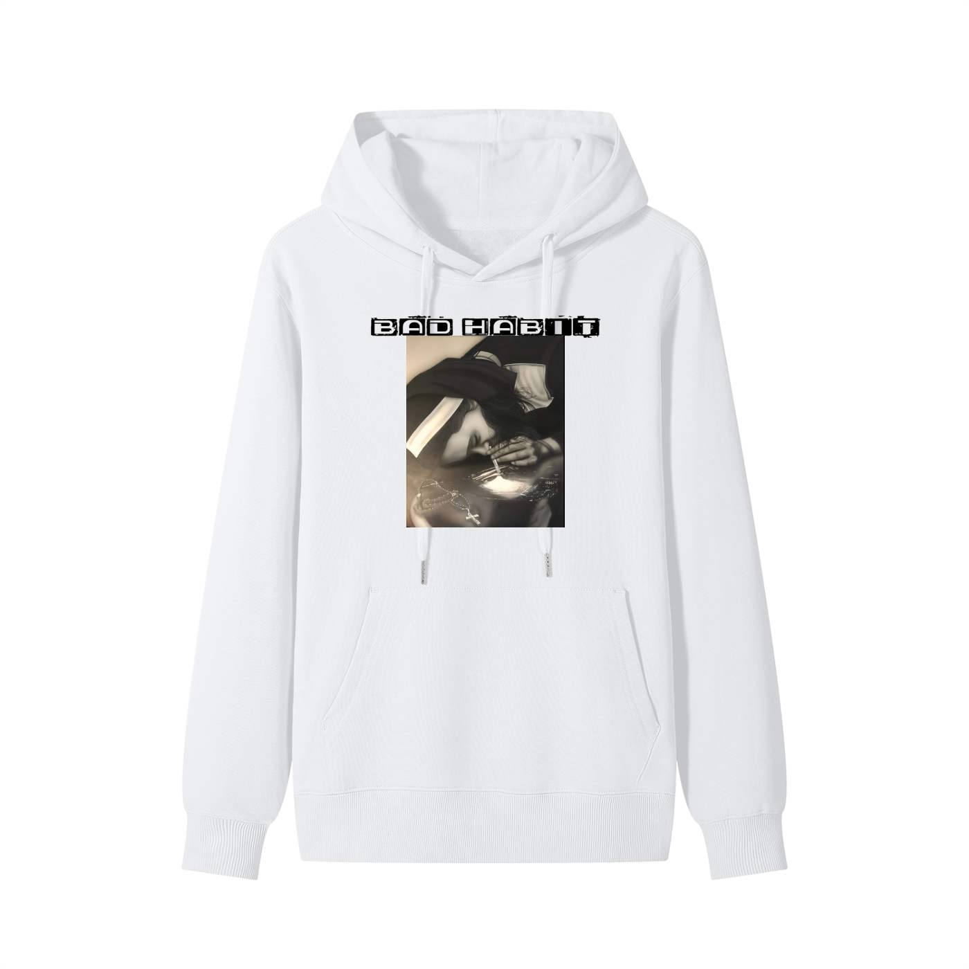 Bad Habit Classic Unisex Cotton Hoodie