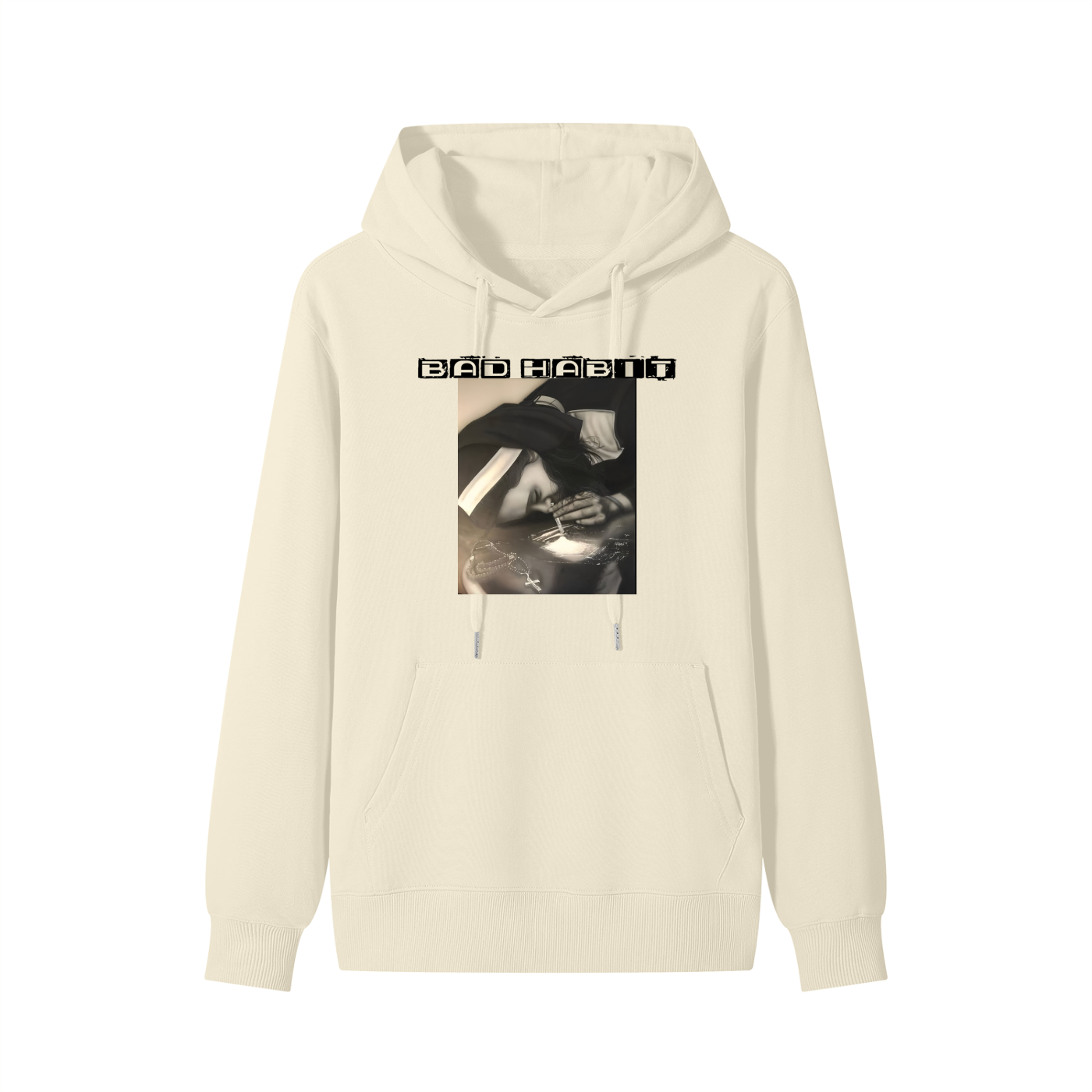 Bad Habit Classic Unisex Cotton Hoodie