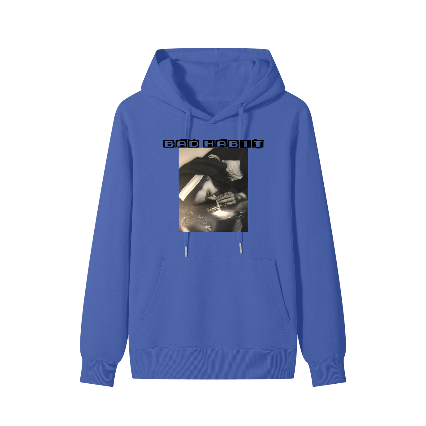 Bad Habit Classic Unisex Cotton Hoodie