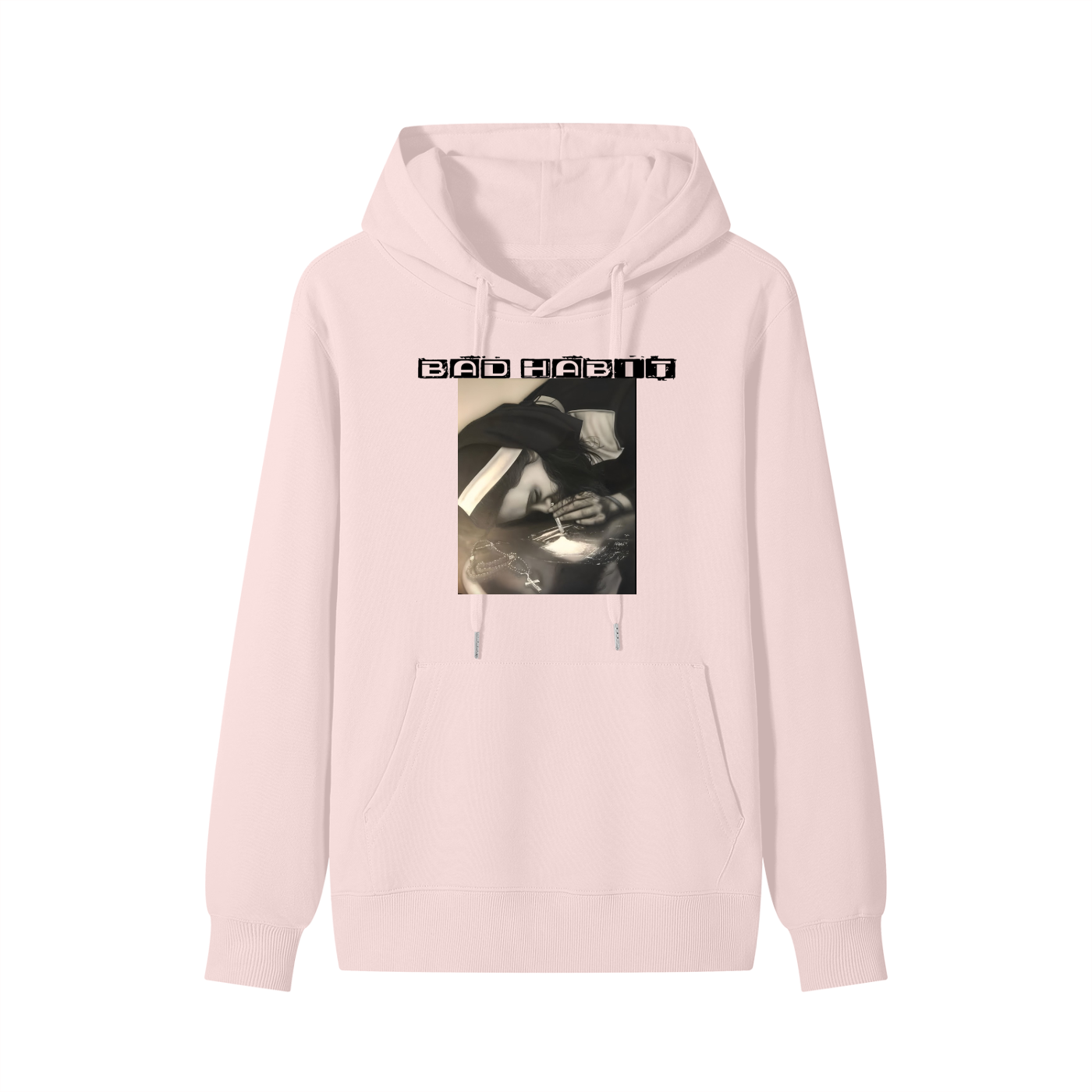 Bad Habit Classic Unisex Cotton Hoodie