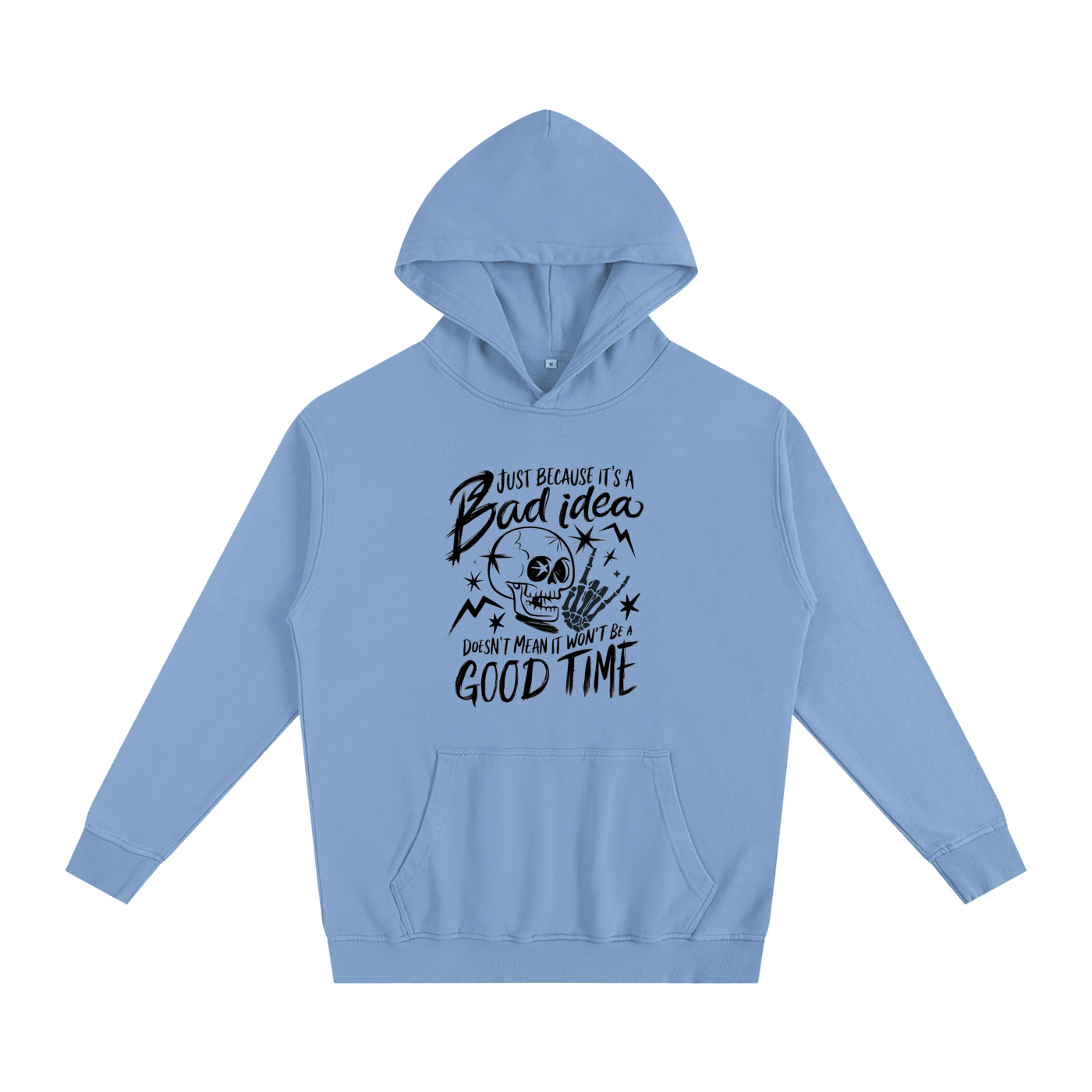 Skull bad idea Oversized Essential Hoodie