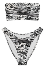 Recycled bandeau bikini