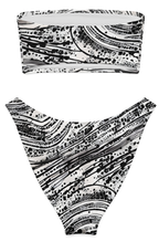 Recycled bandeau bikini