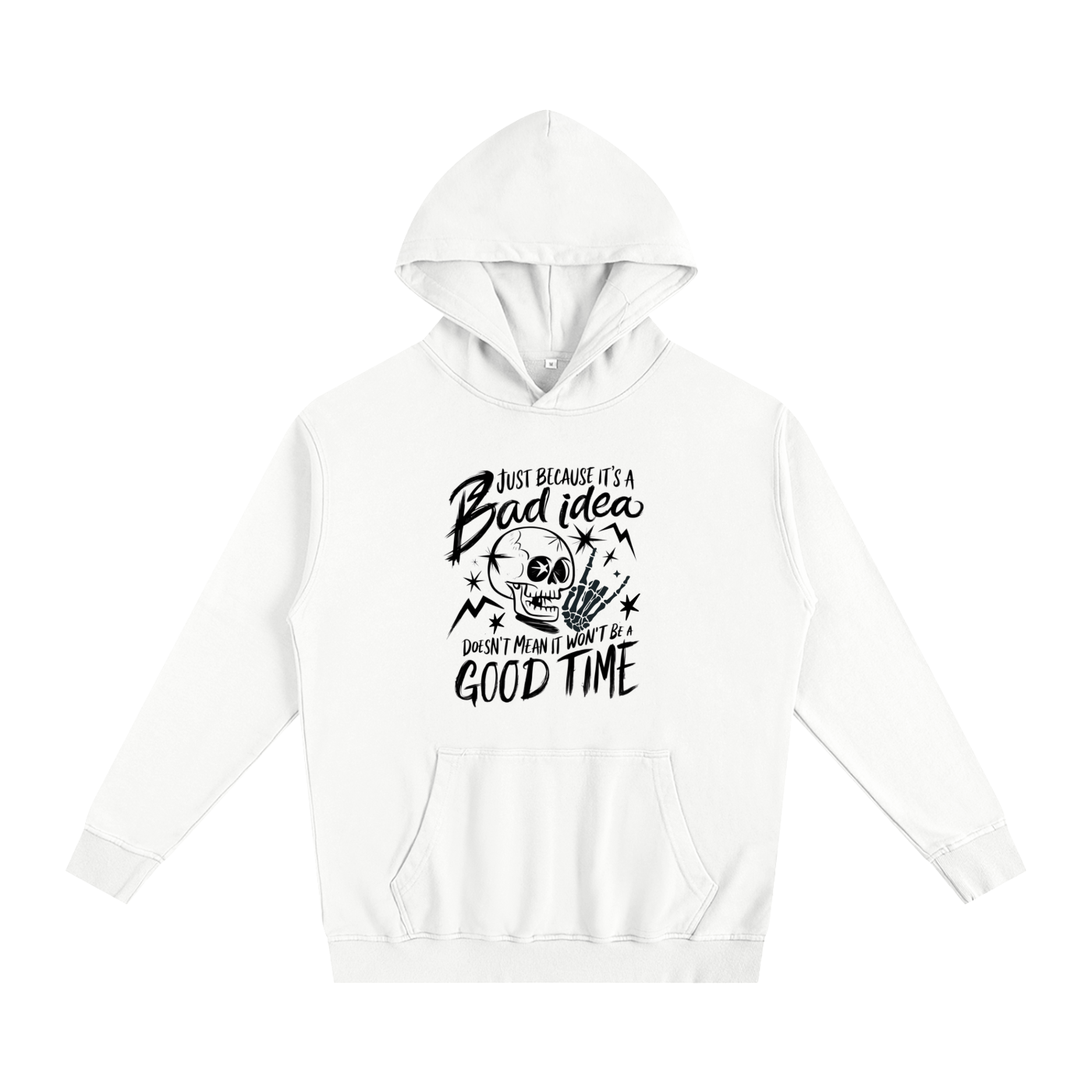 Skull bad idea Oversized Essential Hoodie